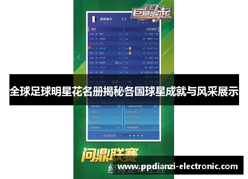全球足球明星花名册揭秘各国球星成就与风采展示